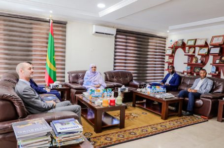 رئيسة جهة نواكشوط تستقبل سعادة سفير فرنسا في موريتانيا