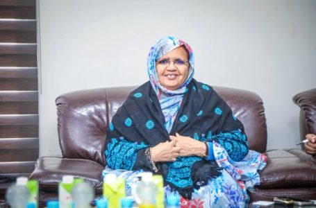 رئيسة جهة نواكشوط تستقبل سعادة سفير دولة فلسطين الشقيقة بنواكشوط